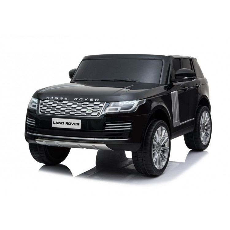 Elektrické autíčko Range Rover - nelakované - čierne - LCD displej 